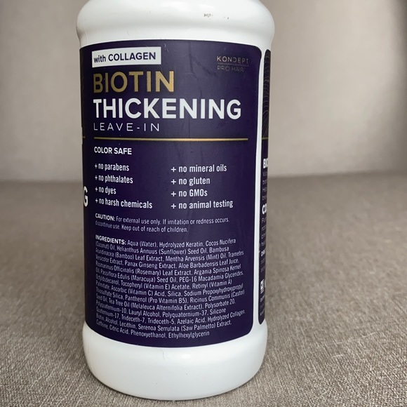 Koncept Pro Hair Hair Biotin Thickening Leave In Treatment W